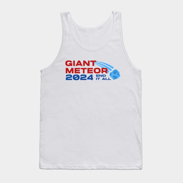 Giant Meteor 2024 Tank Top by gianettin